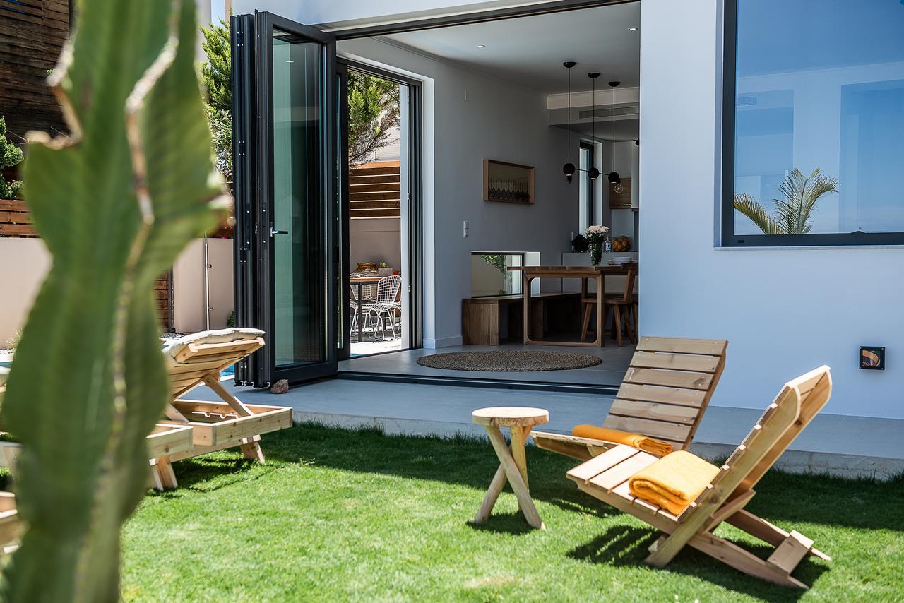 Fos Villa, A Luxe House With Private Heated Pool Galatás Exterior foto