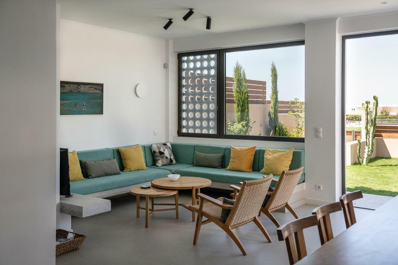 Fos Villa, A Luxe House With Private Heated Pool Galatás Exterior foto